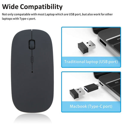 6077 Wireless Mouse for Laptop/PC/Mac/iPad pro/Computer DeoDap