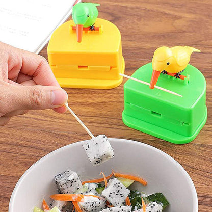 1180 Portable Automatic Bird Toothpick Storage Box DeoDap