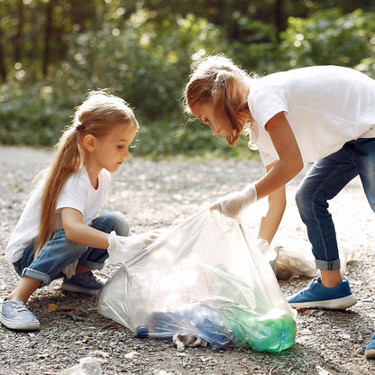 9234 White 1Roll Garbage Bags/Dustbin Bags/Trash Bags 30x30cm DeoDap