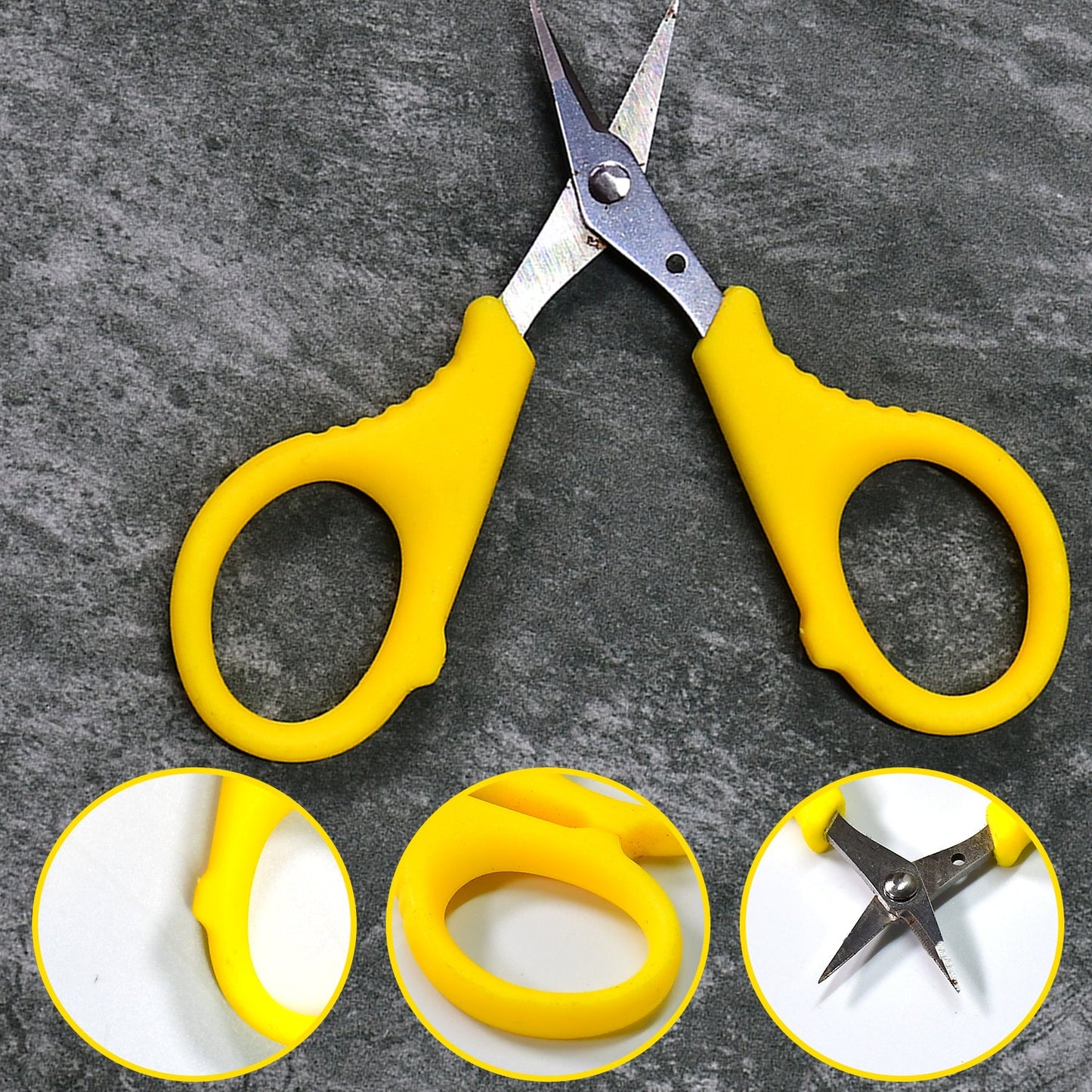 9112 Multipurpose Scissors Comfort Grip Handles Used in Home and Office. DeoDap