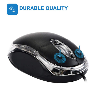 7215 Mouse for Laptop and Desktop Computer PC With Faster Response Time DeoDap