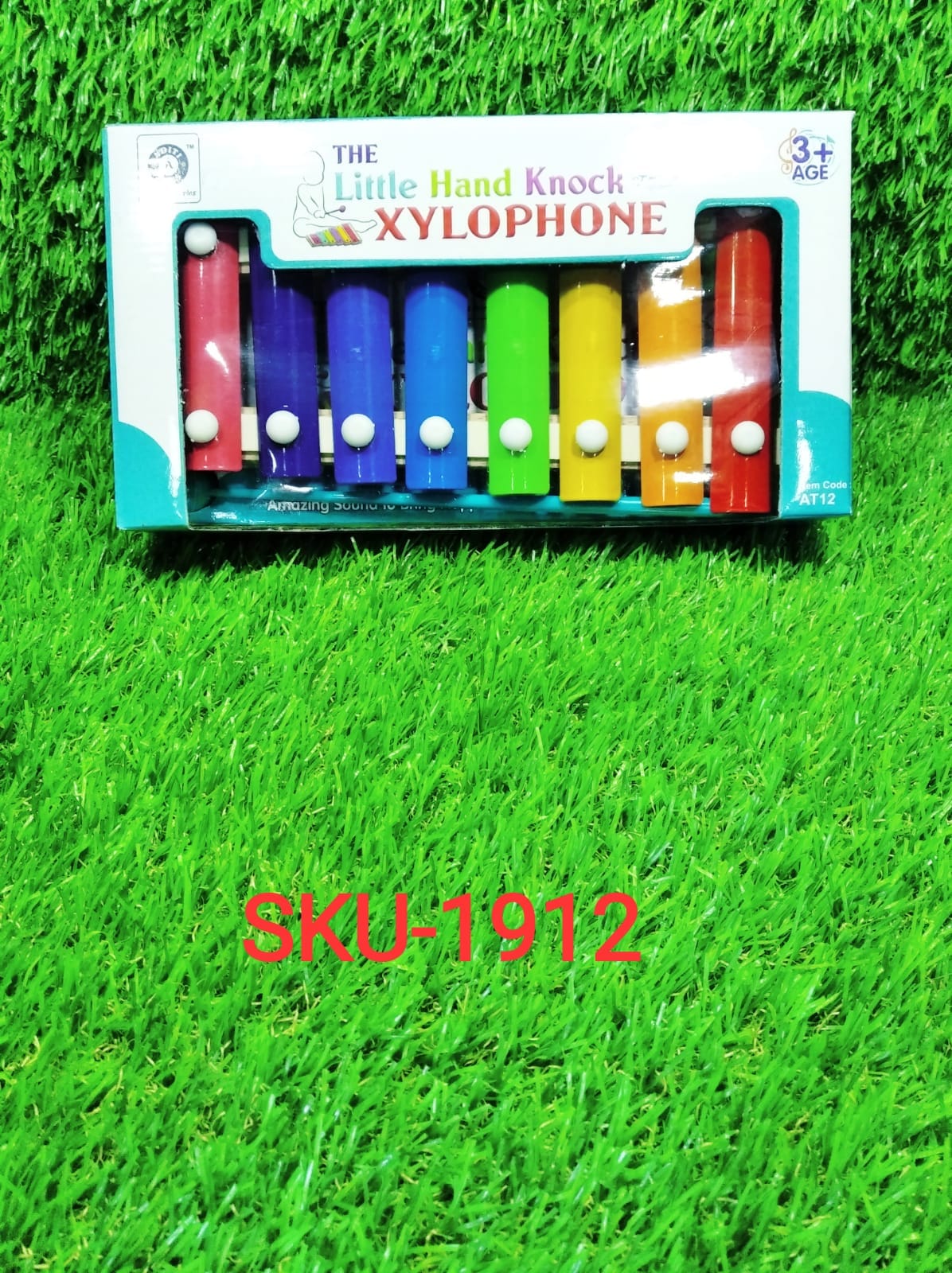 1912 Wooden Xylophone Musical Toy for Children (MultiColor) DeoDap