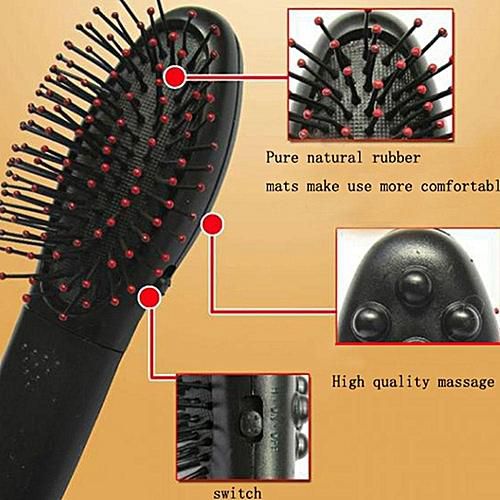 1301 2In1 Head Massager Hairbrush For Treatment of Hair DeoDap