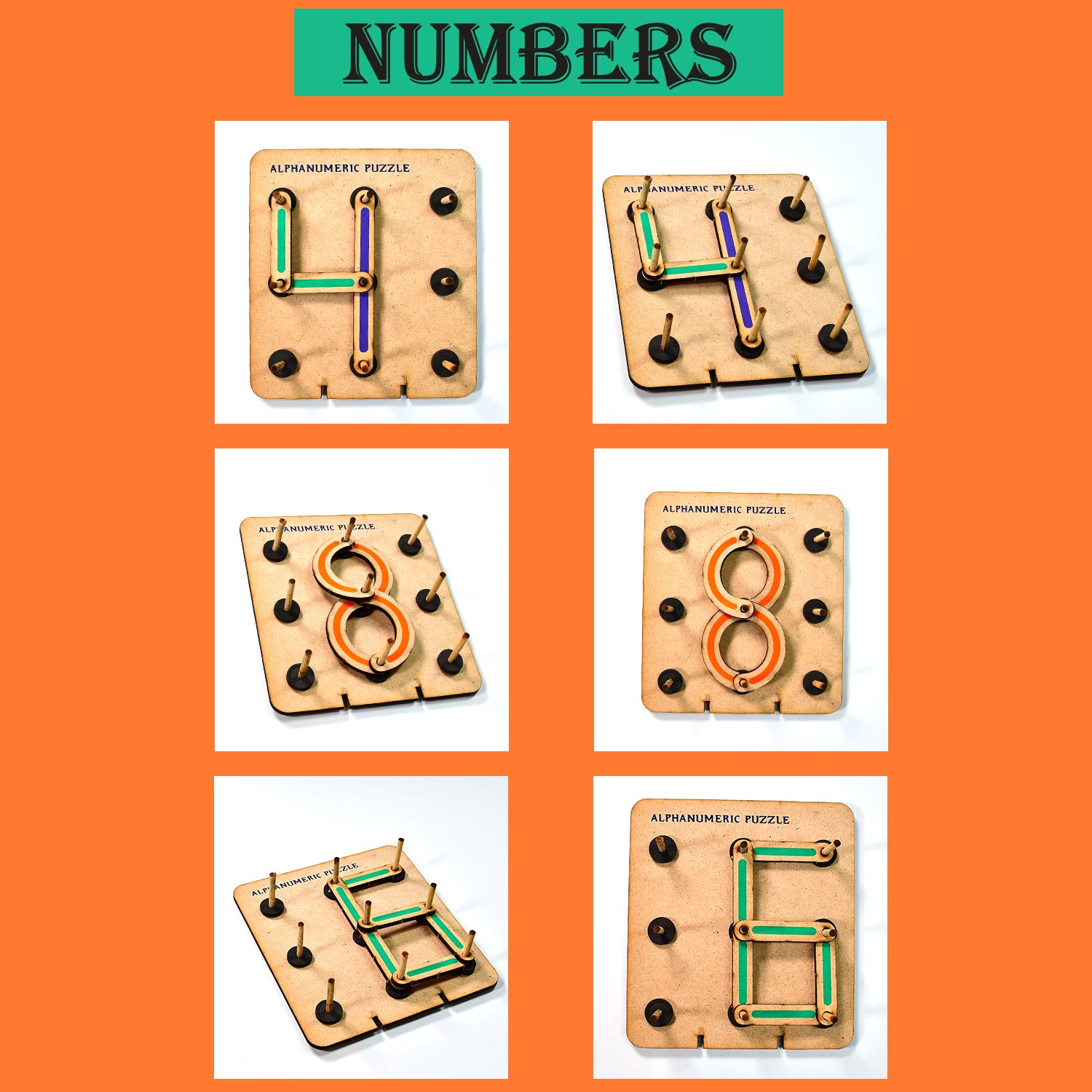 4432 Wooden Alphabets Construction Puzzle Toys For Kids 3 To 5 Years | Great Tool For Teaching Letters, Numbers & Common Shapes. DeoDap