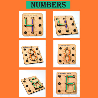 4432 Wooden Alphabets Construction Puzzle Toys For Kids 3 To 5 Years | Great Tool For Teaching Letters, Numbers & Common Shapes. DeoDap