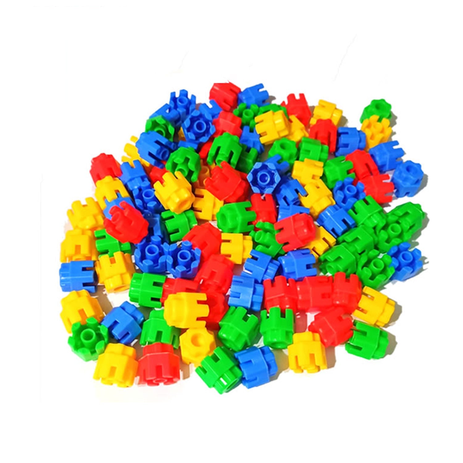 3908 120 Pc Hexa Blocks Toy used in all kinds of household and official places specially for kids and children for their playing and enjoying purposes. DeoDap