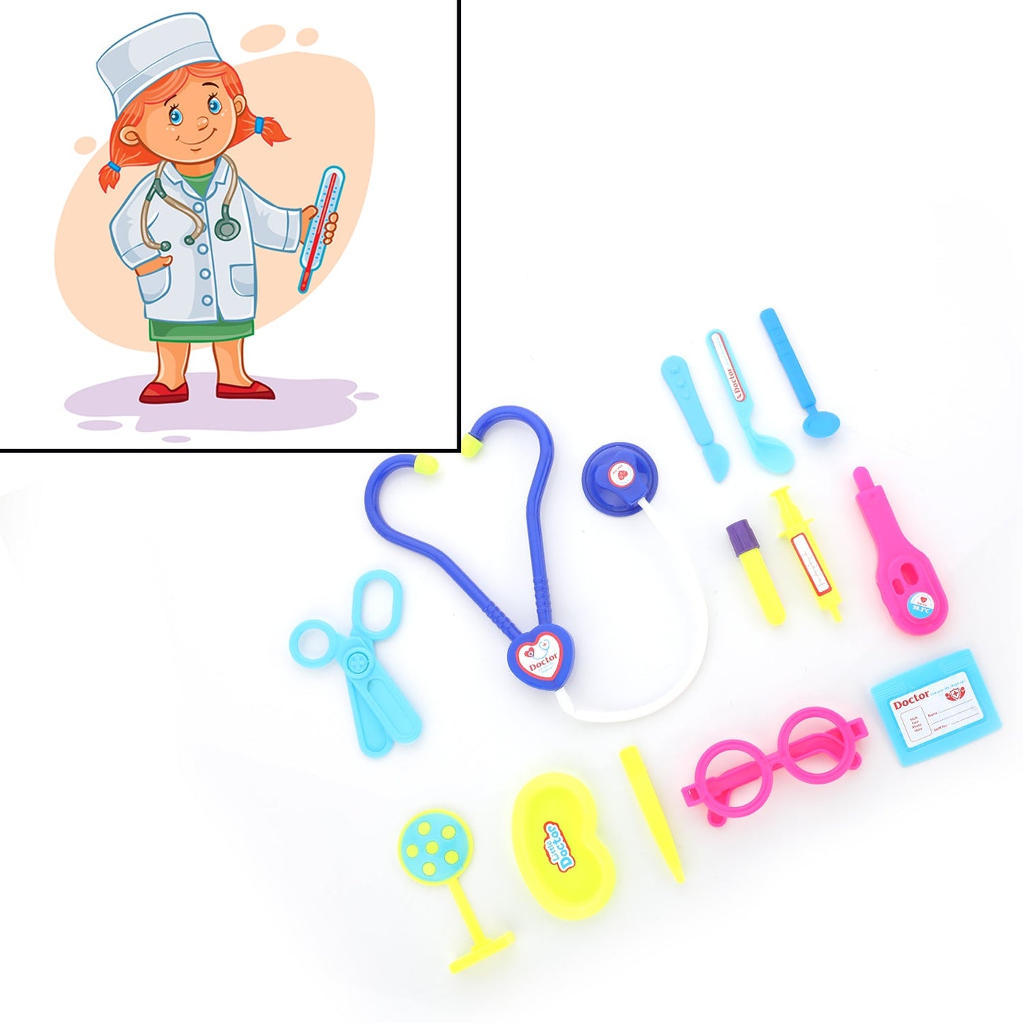 8097 Doctor Set for Kids / Baby's Playing and Games / Gifts for Kids DeoDap