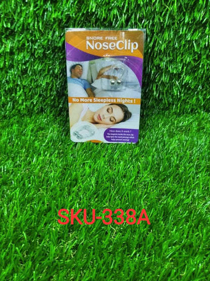 0338A Snore Free Nose Clip (Anti Snoring Device) - 1pc DeoDap