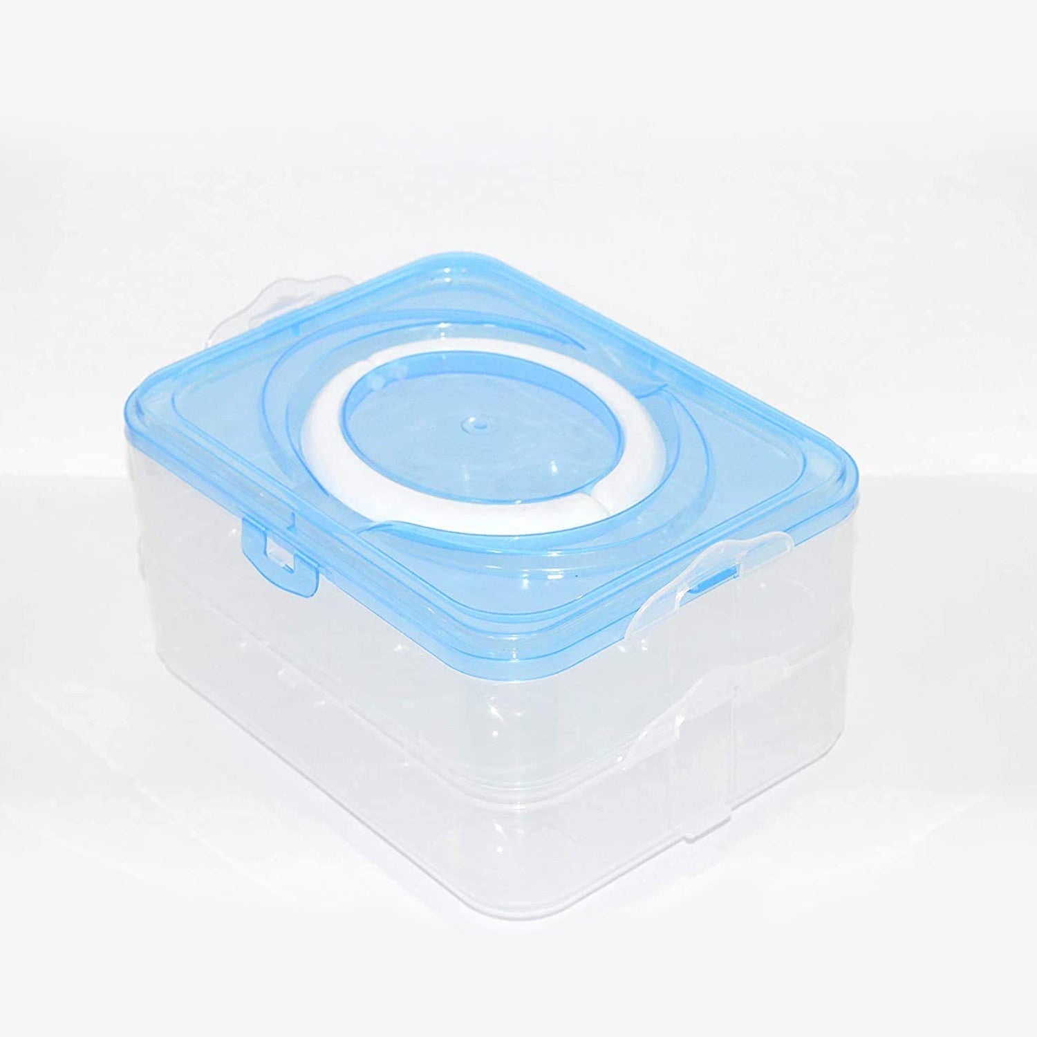 2315A Double Layer 24 Grid Egg Storage Box for Egg Storage Container DeoDap