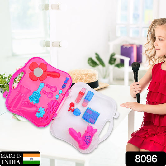 8096 Beauty Toy Set, Girls Makeup Kit Pretend & Play Beauty Salon Makeup Kit with a Beauty Suitcase DeoDap