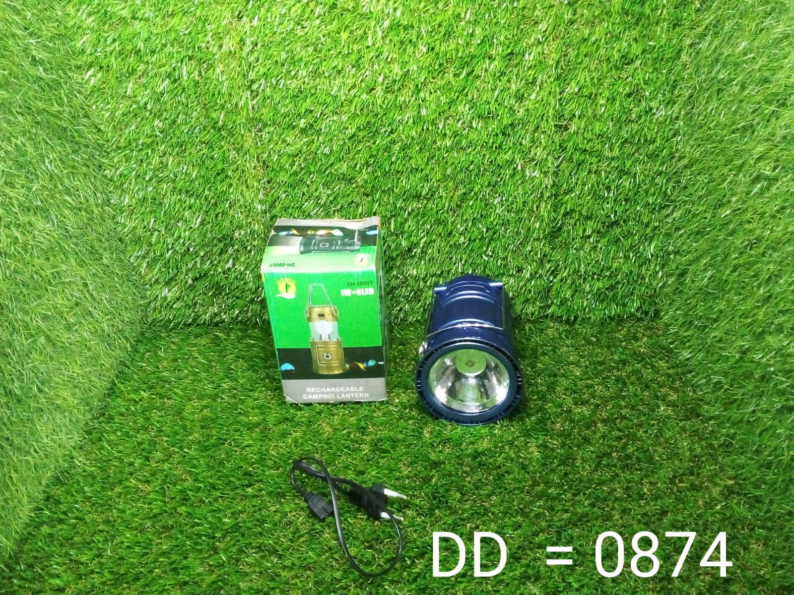 874 Rechargeable Camping Lantern LED Solar Emergency Light Bulb DeoDap