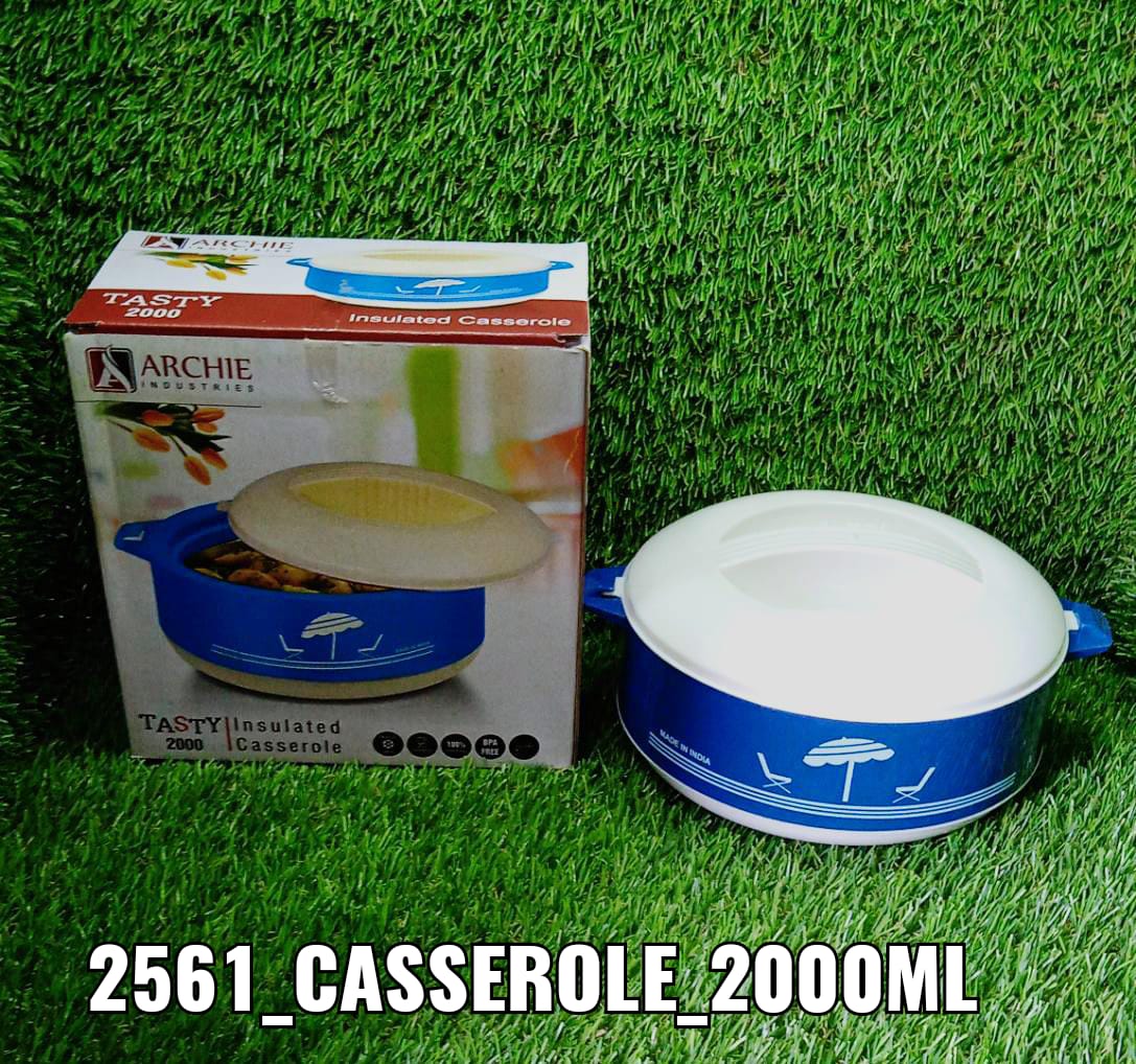 2561 Insulated With Inner Stainless Steel Serving Casserole with Lid DeoDap