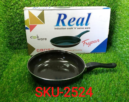 2524 Induction Base Hard Anodized Tadka Fry Pan Nonstick DeoDap