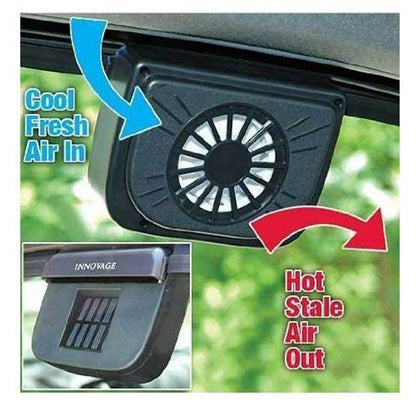 1460 Plastic Auto Cool- Solar Powered Ventilation Fan Keeps Your Parked Car Cool DeoDap