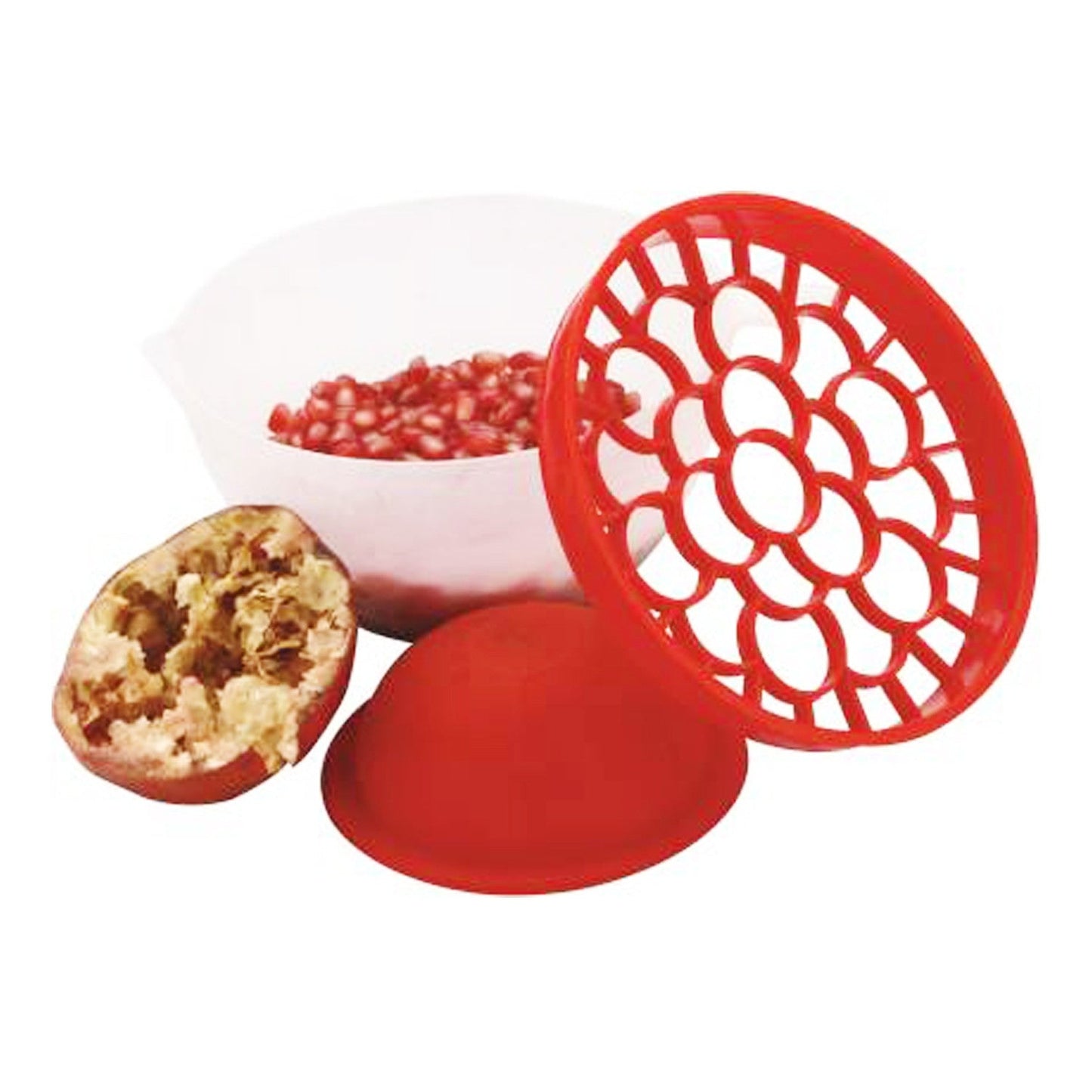 2304 Plastic Pomegranate Seeds Extractor Removal And Mosambi Orange Juicer DeoDap