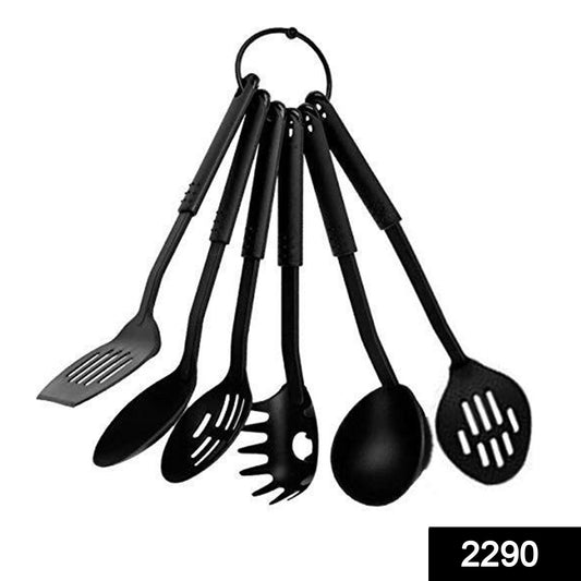 2290 Heat-Resistant Non-stick Spoon Tools Set (Set of 6) DeoDap