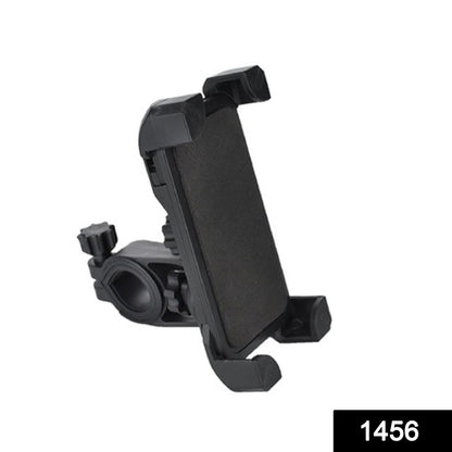 1456 Bike Phone Mount Anti Shake and Stable Cradle Clamp with 360Â° Rotation DeoDap