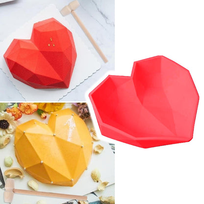 3258 Silicone Heart Pinata Shape Chocolate Mould DeoDap