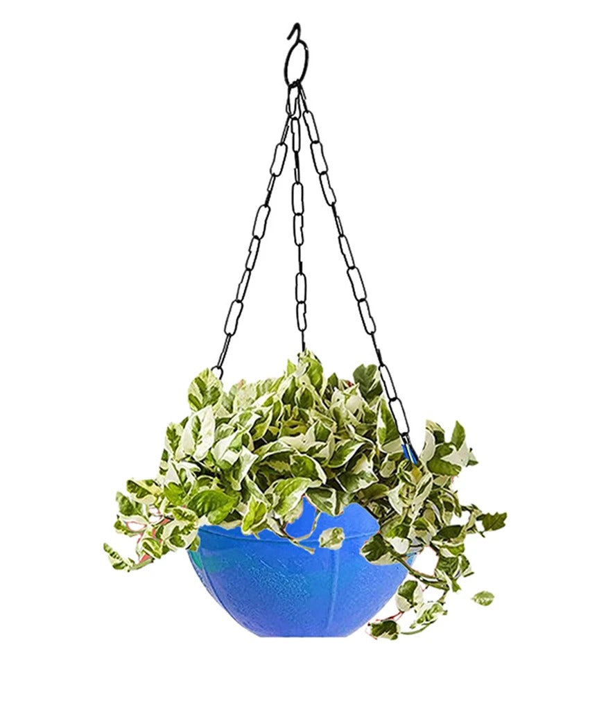 3851 Flower Pot Plant with Hanging Chain for Houseplants Garden Balcony Decoration DeoDap