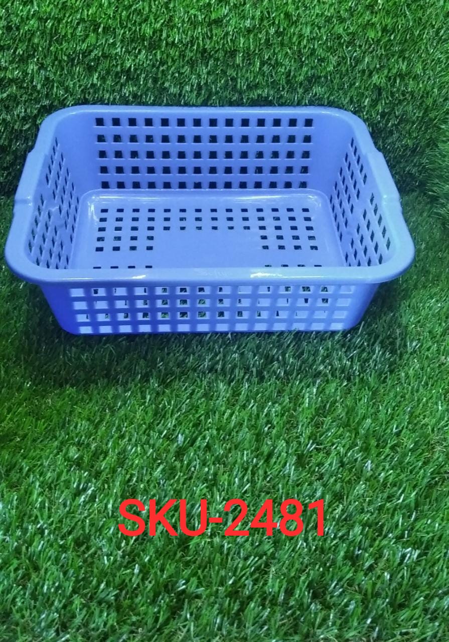 2481 Plastic Small Size Cane Fruit Baskets DeoDap