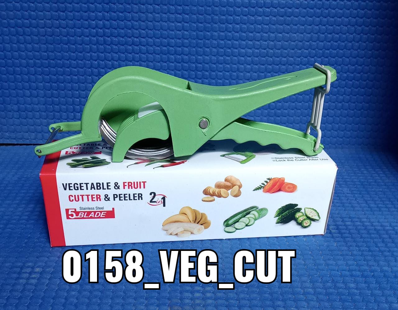 158 Vegetable Cutter with Peeler DeoDap