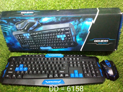 6158 Wireless Keyboard M Set used by gamers for playing heavy games perfectly without any problem and all. DeoDap