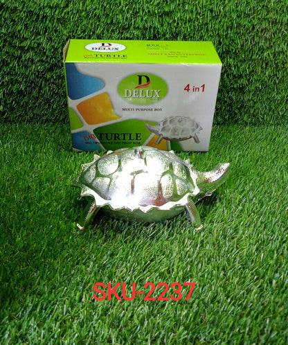 2237 Multipurpose Tortoise Shape Dry Fruit/ Gift Box DeoDap