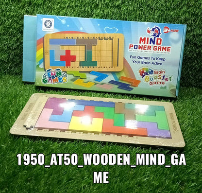 1950 AT50 Wooden Mind Game and game for kids and babies for playing and enjoying purposes. DeoDap