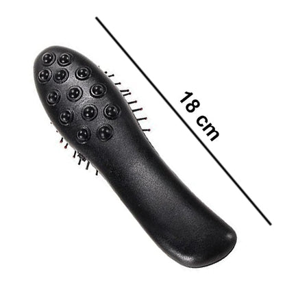 1301 2In1 Head Massager Hairbrush For Treatment of Hair DeoDap