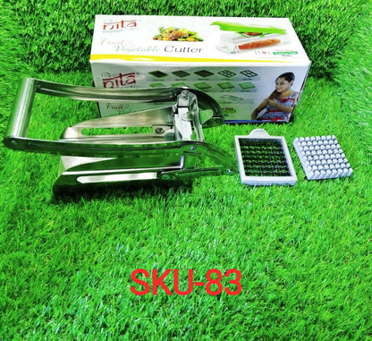 083 Stainless Steel French Fries Potato Chips Strip Cutter Machine DeoDap