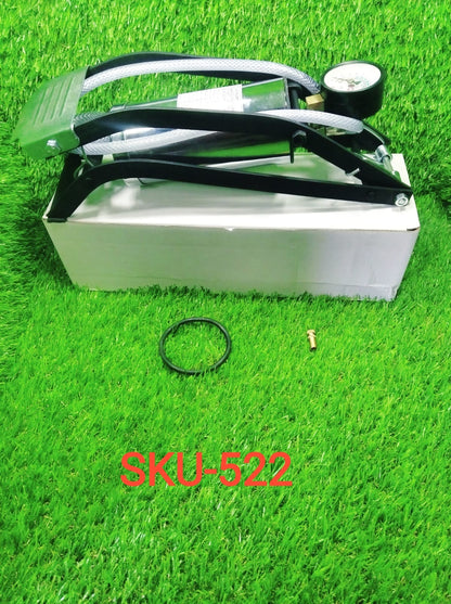 522 Heavy Steel Body Foot Pump DeoDap