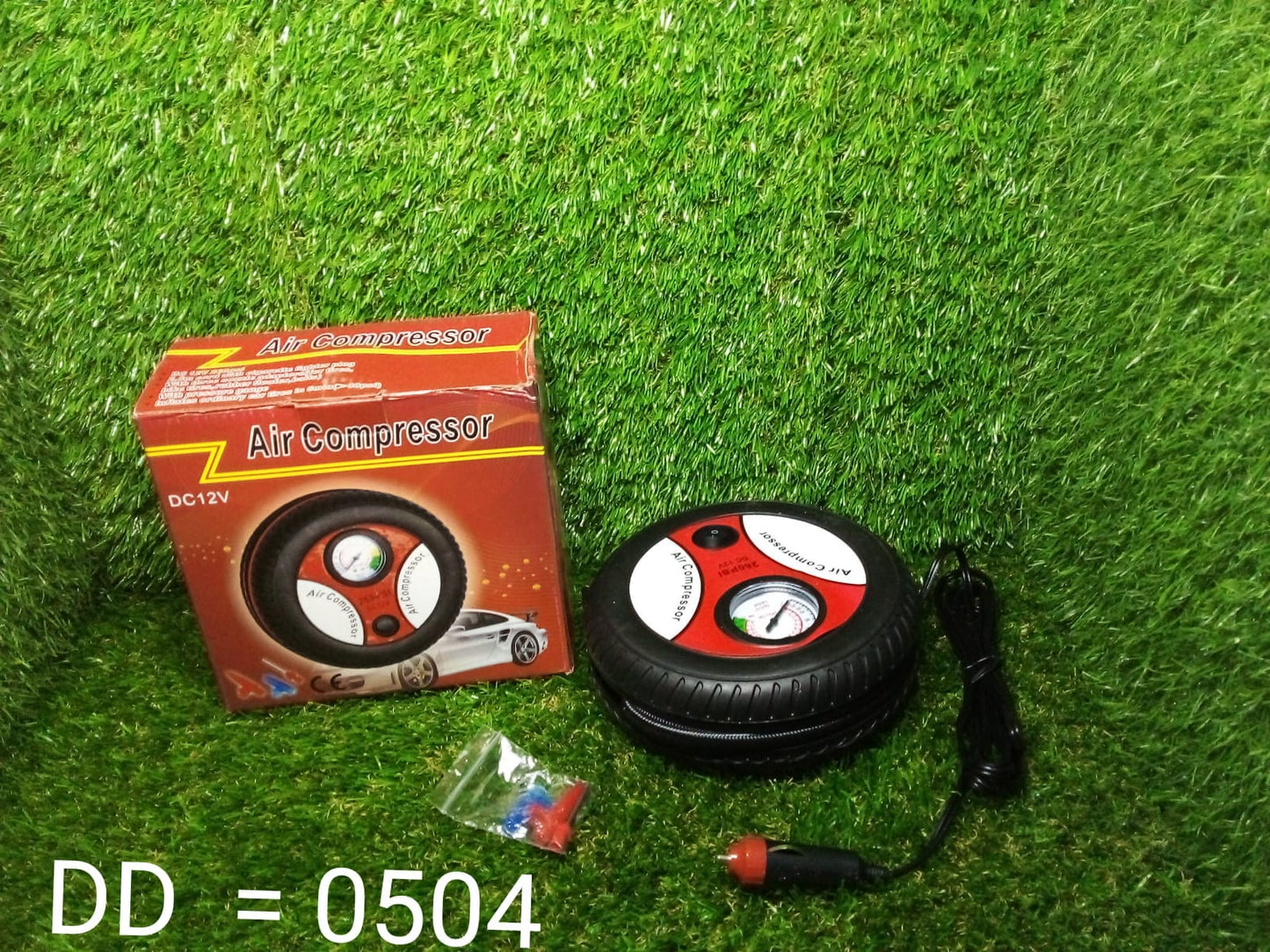 504 Electric DC12V Tire Inflator Compressor Pump Your Brand WITH BZ LOGO