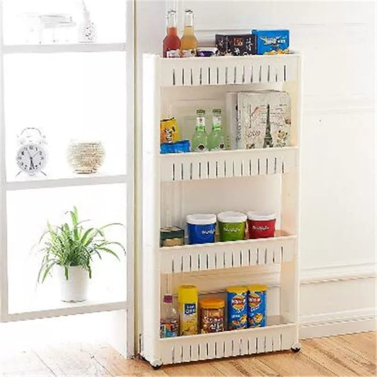 2120 Multipurpose 4 Layer Space Saving Storage Organizer Rack Shelf DeoDap